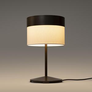 Lampe sur pied moderne noire sans fil E26/E12 avec abat-jour en fer pour la décoration de la salle de séjour et de la chambre d'hôtel - Product Image 1