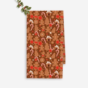 Camino de Mesa de Lujo 100% Algodón, Camino de Mesa Decorativo Navideño para Mesa de Comedor, Camino de Mesa Rectangular con Tamaño Personalizado - Product Image 2