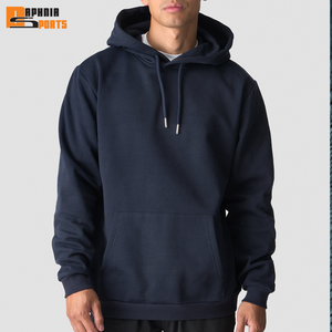 Sudaderas con Capucha Extra Grandes, 100% Algodón, Forro Polar Grueso, Impresión Personalizada, para Hombre, Tallas Grandes, con Cordón, Ropa Casual, Servicio OEM al por Mayor - Product Image 6