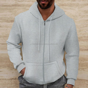 Men's <b>Autumn</b> and Winter Warm Thickened Cotton Hoodie High Quality Can Be Customized Factory Wholesale Free Sample - Product Image 1