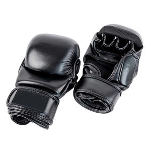 Gants de combat MMA avec logo personnalisé raisonnable, vêtements d'arts martiaux, gants MMA en cuir de couleur personnalisée, gants de boxe - Product Image 5
