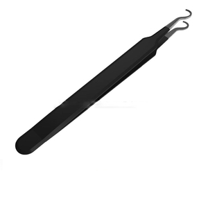 Pinzas Curvas de Acero Inoxidable para Eliminar Puntos Negros, Extractor de Comedones, Tratamiento para el Acné Nasal - Product Image 1