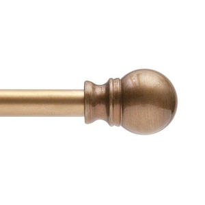 ราวม่านเหล็กนิกเกิลสุดหรูพร้อมขายึดสำหรับตกแต่งบ้าน อุปกรณ์เสริมราวม่านหน้าต่าง ห้องน้ำ ห้องนั่งเล่น โรงแรม - Product Image 4