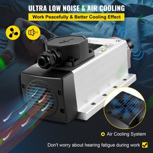 Motor de Husillo CNC Refrigerado por Aire de 2.2KW con 24000 RPM, 6A, Pinza ER20, 220V, Husillo Cuadrado de Alto Rendimiento para Máquina Herramienta - Product Image 5