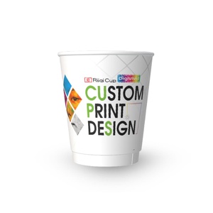 Vaso de Papel Desechable de 8oz, Personalizado, de Pared Simple, Grado Alimenticio, Reciclable, a Prueba de Fugas, con Recubrimiento de PE, para Té con Leche - Product Image 6