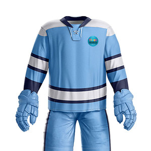 Diseño Más Popular, Personaliza Tu Propio Logotipo, Uniforme de Hockey sobre Hielo Unisex de Alta Calidad, Talla Grande, Transpirable, Servicio OEM para Adultos - Product Image 5