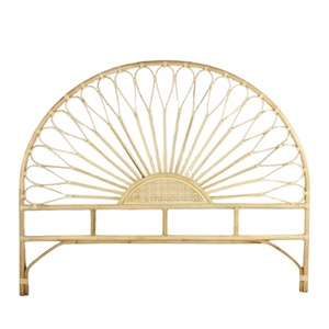 หัวเตียงหวายลายดอกไม้ ดีไซน์ทันสมัยไม่ซ้ำใคร สำหรับเฟอร์นิเจอร์ห้องนอน ใช้ในบ้าน - Product Image 1