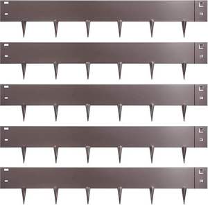 ขอบสนามหญ้าเหล็กคอร์เทน ขอบสวนโลหะ ขอบโค้งงอได้ ทนทานต่อสภาพอากาศกลางแจ้ง ใช้งานได้ยาวนาน - Product Image 6