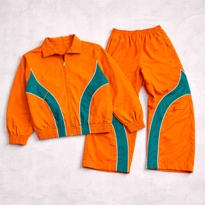 Hot Sale Winter Streetwear Solid Windbreaker Tracksuit Set Custom Logo Jacket <b>Pants</b> Lightweight Water Resistant Sportswear - Product Image 1