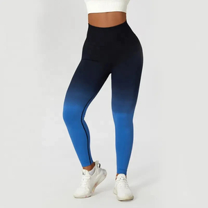 Leggings de yoga respirants de qualité supérieure à taille haute et motif uni pour femmes – Confortables pour la gym, le sport et l'entraînement - Product Image 4