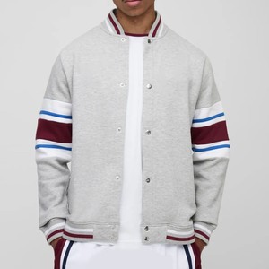 <b>Men</b> Varsity Baseball <b>Jacket</b> Custom Letterman <b>Jacket</b> OEM ODM Wool <b>Leather</b> Sleeve College Uniform Private Label Manufacturer - Product Image 3