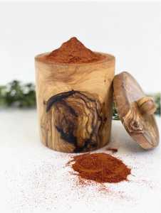 Wooden Spice Jar Wooden Lid Air Tight 250mL Durable Eco-Friendly Multifunction Classic Design Storage <b>Container</b> for Kitchen Use - Product Image 2