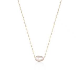 Collier minimaliste de luxe pour femme en perles d'eau douce naturelles, design de niche, chaîne de clavicule haut de gamme, léger, élégant et raffiné - Product Image 5