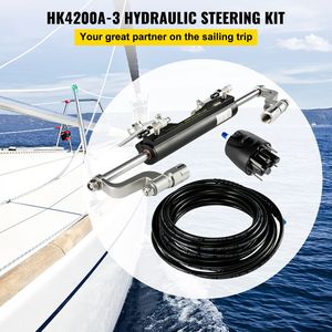 Kit di Sterzo Idraulico Compatto da 300HP per Motore Fuoribordo con Pompa Timone e Cilindro Idraulico Compatto da 300HP, Parti e Accessori per Imbarcazioni - Product Image 2