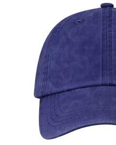 หมวกเบสบอลผ้าฝ้ายสีน้ำเงินกรมท่า ล้างสีแล้ว ปรับขนาดได้ ใส่ได้ทั้งชายและหญิง สไตล์ลำลอง สำหรับเล่นกีฬา ระบายอากาศได้ดี สวมใส่สบาย คุณภาพพรีเมียม - Product Image 4