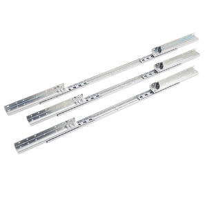 Glissière à roulement à billes en acier laminé à froid matériel de meubles <span class=keywords><strong>Table</strong></span> extensible synchronisée diapositives mécanisme de <span class=keywords><strong>Table</strong></span> à manger de cuisine - Product Image 3