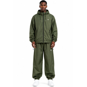 Wholesale Custom Designed Men Windbreaker Tracksuit With Zipper <b>Jacket</b> Pants Set <b>Lightweight</b> Material <b>jacket</b> for men Gym Jogging - Product Image 1