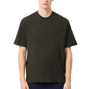 T-shirt en coton tricoté de haute qualité pour homme, 100% coton, manches courtes, col rond, coupe confortable - Product Image 2