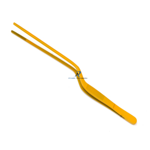 แหนบจับอาหารสำหรับเชฟ ขนาด 20 ซม. สีตามสั่ง เคลือบสารกันติด สแตนเลสสตีล สำหรับครัว อาหาร บาร์บีคิว แหนบทำอาหารความแม่นยำสูง - Product Image 1