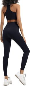 Women Body <b>Shaping</b> High Rise <b>Leggings</b> with Comfortable Padded Sports Bra Breathable Workout Yoga Fitness Activewear Outfit - Product Image 3