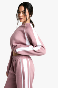Premium High Quality Light Weight Customized Women Full Length <b>Tracksuit</b> 100% Cotton Streetwear Winter New Arrival Adult Size - Product Image 4