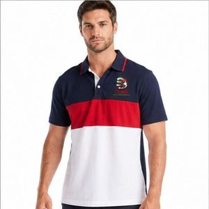 Polo de Lujo para Hombre con Mezcla de Algodón Suave, Costuras Resistentes, Tela Antiarrugas y Absorbente de Humedad, Ideal para Uso en Exteriores - Product Image 6