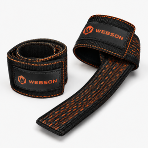 Webson Lifting <b>Straps</b> Nylon Weightlifting Gym Anti-Slip <b>Velcro</b> Closure Unisex best selling breathable wholesale rate custom - Product Image 5