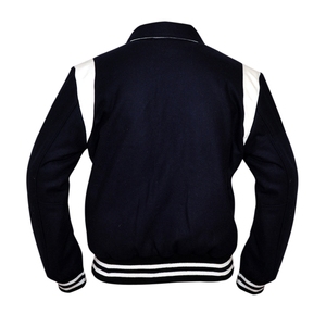 Chaqueta Bomber Varsity Champions para Hombre, Chaqueta Bomber Varsity con Cuello Alto, Diseño de Parches, Modelo Invierno 2024, Tallas Unisex - Product Image 4