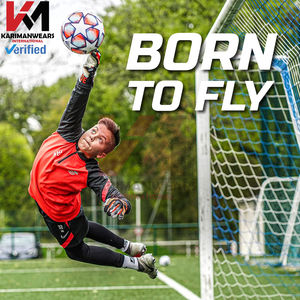 Guantes de Portero de Fútbol Profesional con Palma de Látex Premium para Absorción de Impactos, Protección para los Dedos y Correa de Muñeca Ajustable - Product Image 4