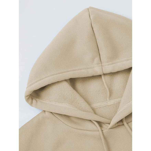 Sudadera con capucha para hombre Kodo Custom Streetwear rosa, desgastada, rasgada, 250 g/m², con lavado ácido, estilo hip hop, con cremallera - Product Image 2