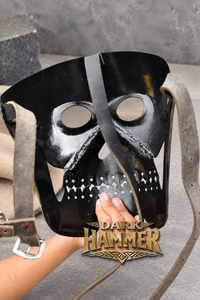 Máscara Facial de Metal Hecha a Mano, Estilo Gladiador, Casco Romano Medieval, Accesorio de Disfraz para Cosplay, Decoración para Fiestas de Halloween - Product Image 2