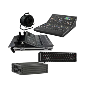 Console audio numérique Midas M32 Live, 32 canaux d'entrée avec préamplis Midas, système de sonorisation Line Array, système de sonorisation de scène - Product Image 1