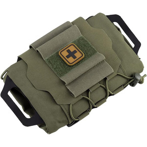 Bolsa de primeros auxilios impermeable de cuero para medicamentos de emergencia, ideal para viajes, oficina y hogar, a la venta a bajo precio. - Product Image 1