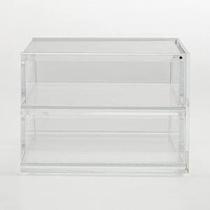Elegante Caja de Almacenamiento Transparente de Acrílico y Contenedor Multiusos Transparente para Cocina, Joyería y Maquillaje - Product Image 2