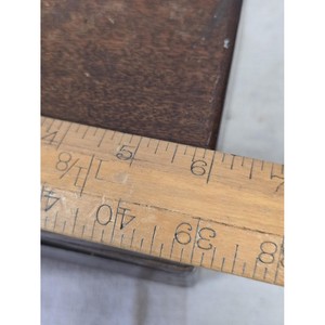Vintage Mahogany Wood <b>Storage</b> <b>Trunk</b> <b>Box</b> Antique Style Wholesale India - Product Image 3