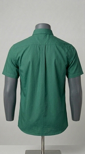 Camisa Formal Casual de Manga Corta para Hombre, Tejido Transpirable, Prenda Moderna Inspirada en Uniformes de Oficina - Product Image 5