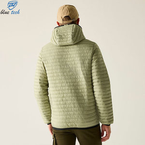 Wholesale <b>Men's</b> Quilted Winter <b>Jacket</b> <b>Lightweight</b> Insulated Puffer Coat Stand Collar Full Zip Casual Outdoor Fashion <b>Jacket</b> - Product Image 4