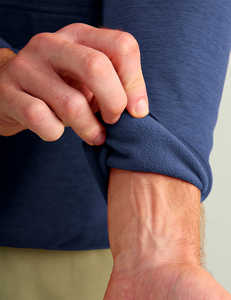 Sudadera de pesca sublimada de secado rápido UPF50, manga larga, ligera, de poliéster, con logo personalizado, para exteriores, para hombre, de alto rendimiento. - Product Image 2