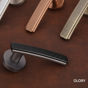 Manija de puerta de madera de lujo ligero, moderna y minimalista para puertas interiores, juegos de herrajes para muebles de oficina y escuela - Product Image 2