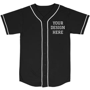 Camiseta de Béisbol y Sóftbol Personalizada, 100% Poliéster, Impresión de Nombre y Número del Equipo, Ropa Deportiva Unisex de Secado Rápido, Uniforme - Product Image 4