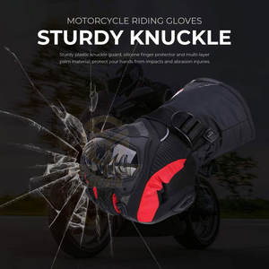 Guantes de Motociclismo de Alto Rendimiento con Superficie Texturizada en la Palma y Ajuste Cómodo, Guantes Duraderos para Motociclismo - Product Image 5