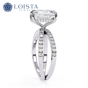 VVS1เพชร14K 18K สำหรับงานแต่งงานแหวนเพชรสำหรับ VS1 - Product Image 3