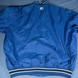 Chaqueta Personalizada Vintage Starter Azul Marino para Hombre, Talla Grande, Chaqueta Cortavientos con Cierre Completo, Estilo Y2K - Product Image 5