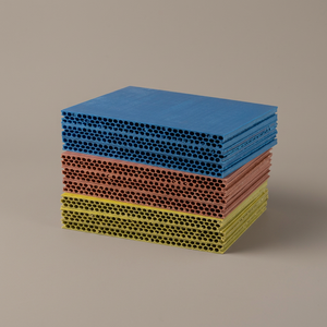 Panel shutter beton prapentik lempeng beton sistem Formwork beton untuk dijual pp berongga plastik Formwork - Product Image 2