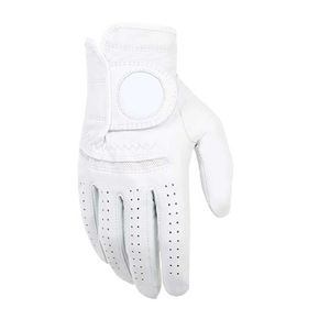 Gants de golf en cuir de mouton souple de qualité supérieure, prix bas, logo personnalisé, nouveau design, gants de golf de sécurité pour la main gauche - Product Image 4