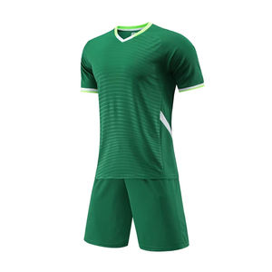 Conjunto de Fútbol Juvenil con Opción de Logotipo Personalizado, Ropa Deportiva Transpirable de Secado Rápido, Camiseta de Fútbol Retro - Product Image 2