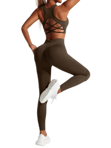 Conjunto Deportivo de Alta Calidad para Mujer, Bra Deportivo, Conjunto de Yoga para Gimnasio, Ropa Deportiva, Conjunto de Yoga sin Costuras, Ropa de Gimnasio para Mujer - Product Image 3