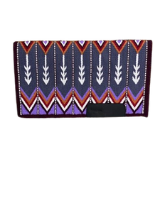 Couverture de selle western robuste en laine, tapis de selle pour cheval, fabrication OEM personnalisée, vente en gros, export - Product Image 3