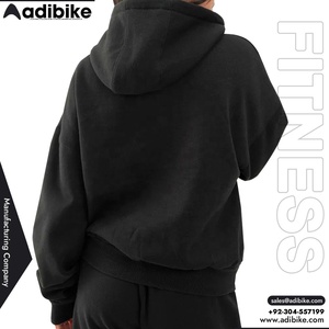 Sudaderas con Capucha y Diseño Personalizado, Cuello Redondo, Absorción de Humedad, para Yoga y Entrenamiento en Invierno, Colocación del Logotipo en la Parte Delantera - Product Image 2