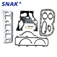 SNAK Kustom untuk Isuzu 4JA1 Paket Perbaikan yang Diperkuat Set Gasket MLS Lengkap 8-94436-892-0 4ja1 Rebuild Kit Fingerprint Steel